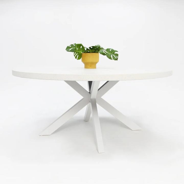 Drift 170cm Round Terrazzo Look Dining Table