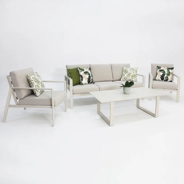Octavia 4pc Lounge - Cream