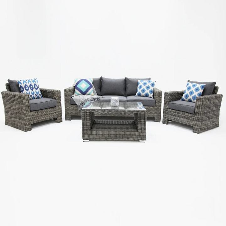 Banksia 311 Lounge Setting - Grey Storm